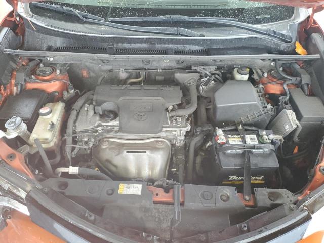 JTMNFREV2GD089313 - 2016 TOYOTA RAV4 SE ნარინჯისფერი ფოტო 12