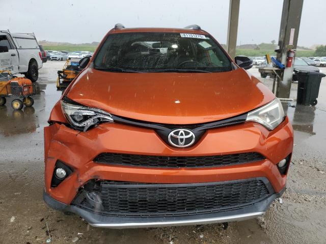 JTMNFREV2GD089313 - 2016 TOYOTA RAV4 SE ნარინჯისფერი ფოტო 5