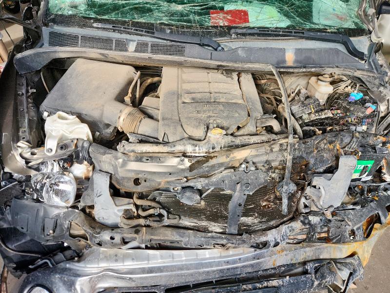 5TFRM5F18CX040847 - 2012 TOYOTA TUNDRA DOUBLE CAB SR5 TAN photo 11