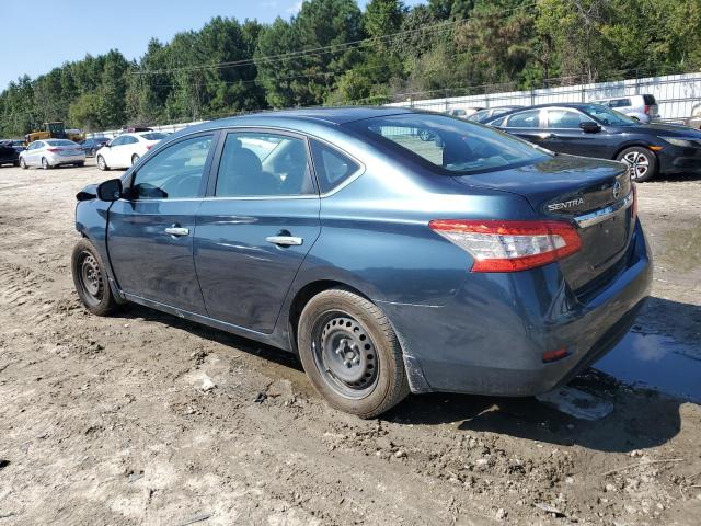 3N1AB7AP2EY320469 - 2014 NISSAN SENTRA S 蓝色 照片 2