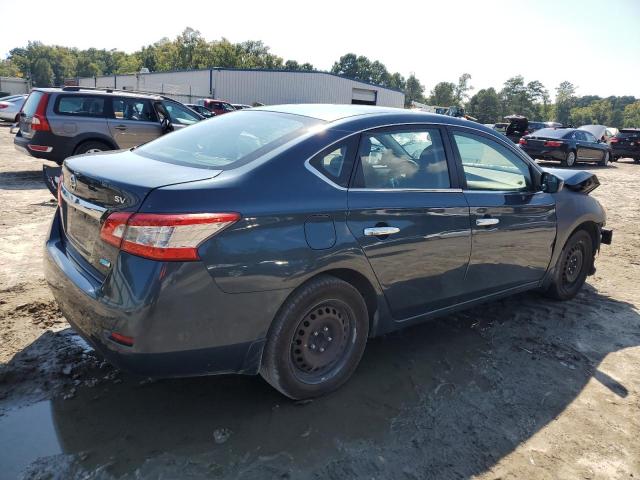 3N1AB7AP2EY320469 - 2014 NISSAN SENTRA S 蓝色 照片 3