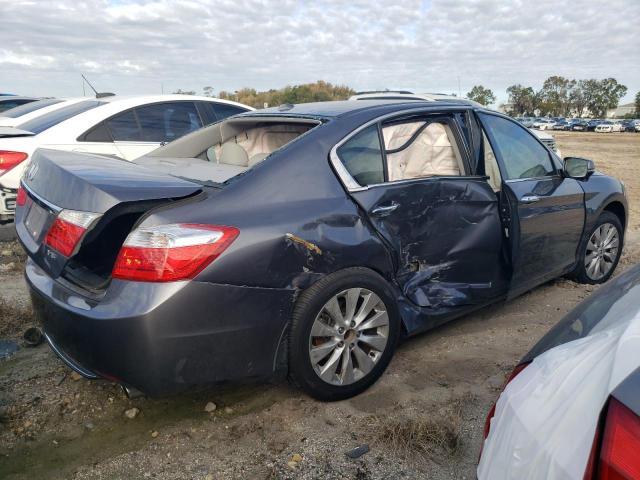 1HGCR3F85DA044689 - 2013 HONDA ACCORD EXL GRAY photo 3