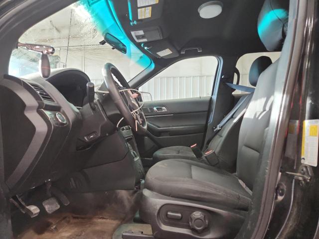 1FM5K8AR8GGA19338 - 2016 FORD EXPLORER POLICE INTERCEPTOR أسود صورة 7