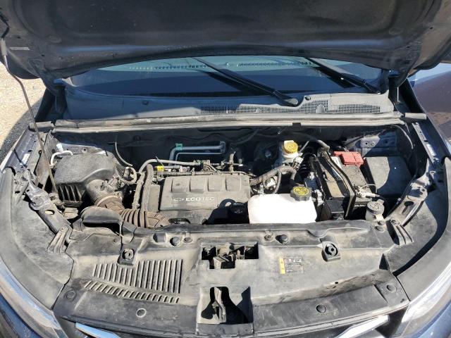 3GNCJPSB1JL271663 - 2018 CHEVROLET TRAX 1LT ლურჯი ფოტო 11