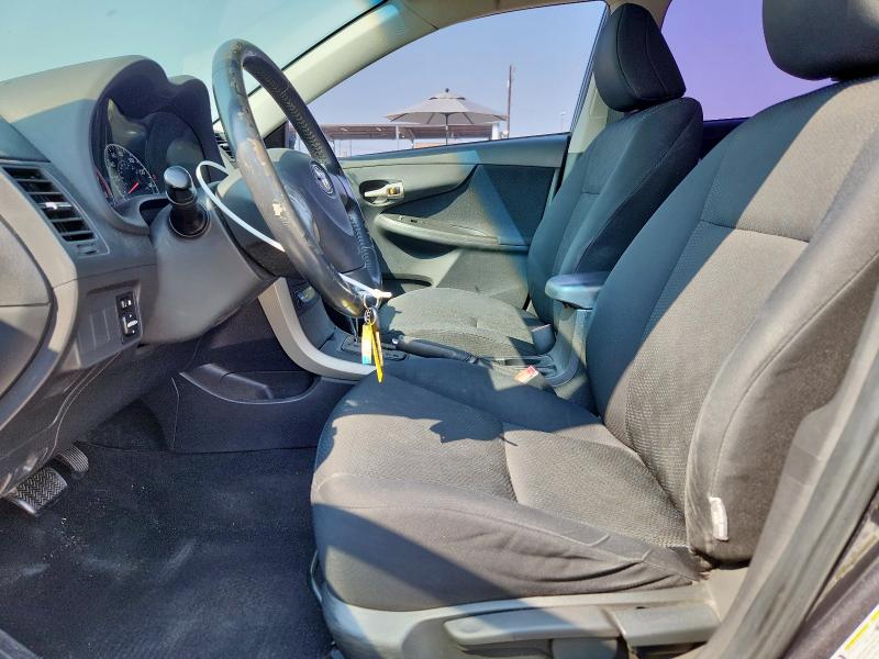 2T1BU40E19C120182 - 2009 TOYOTA COROLLA BASE رمادي صورة 7