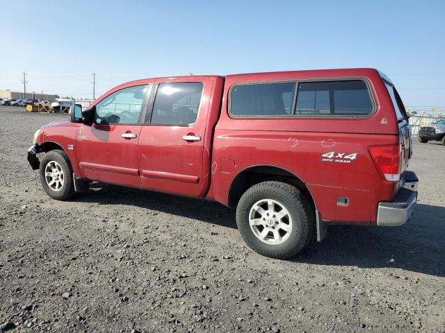 1N6AA07B94N570092 - 2004 NISSAN TITAN XE 勃艮第红 照片 2
