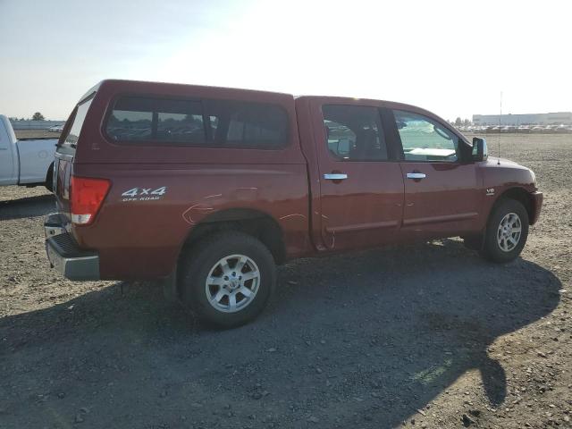 1N6AA07B94N570092 - 2004 NISSAN TITAN XE 勃艮第红 照片 3