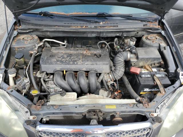 1NXBR32E65Z447291 - 2005 TOYOTA COROLLA CE GRAY photo 11