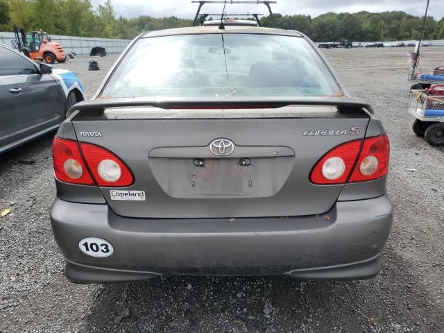 1NXBR32E65Z447291 - 2005 TOYOTA COROLLA CE GRAY photo 6
