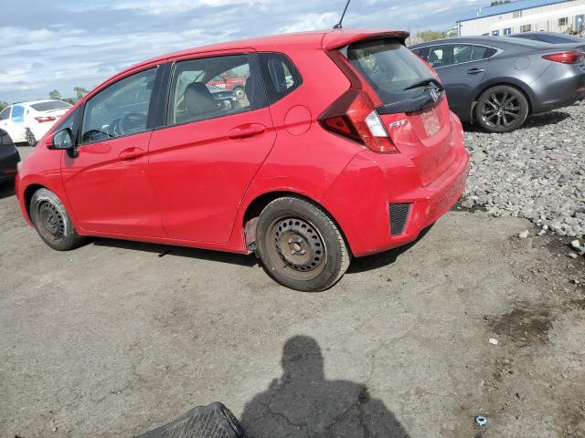 JHMGK5H53GX006607 - 2016 HONDA FIT LX RED photo 2