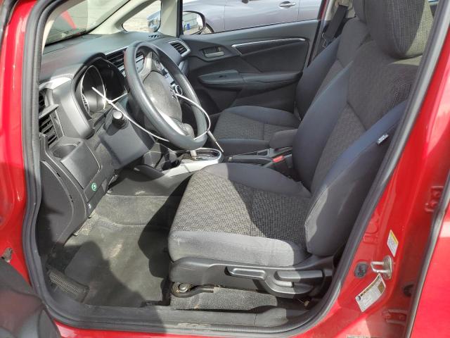JHMGK5H53GX006607 - 2016 HONDA FIT LX RED photo 7