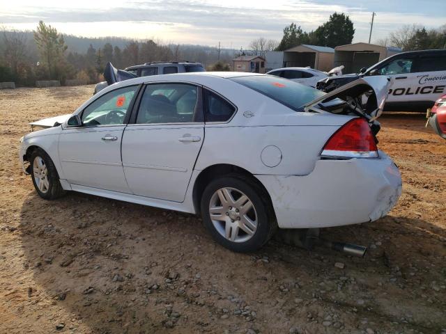 2G1WG5E34C1259419 - 2012 CHEVROLET IMPALA LT WHITE photo 2