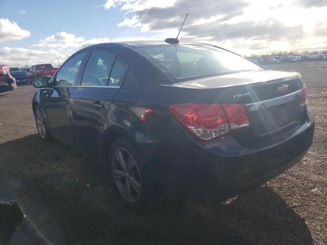 1G1PE5SB1F7205637 - 2015 CHEVROLET CRUZE LT BLACK photo 2