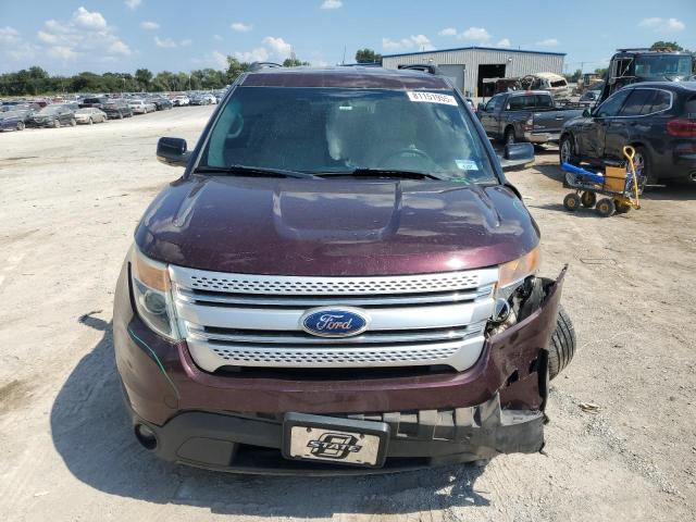 1FMHK7D80BGA50375 - 2011 FORD EXPLORER XLT PURPLE photo 5