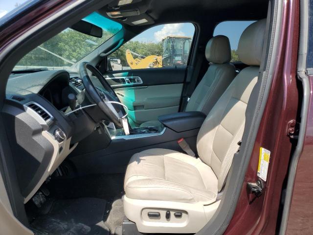 1FMHK7D80BGA50375 - 2011 FORD EXPLORER XLT PURPLE photo 7