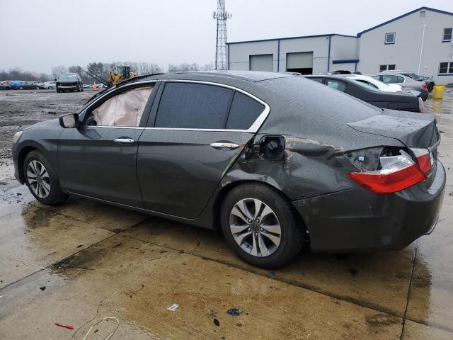 1HGCR2F3XEA272087 - 2014 HONDA ACCORD LX GRAY photo 2