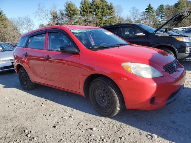 2T1KR32E88C713125 - 2008 TOYOTA COROLLA MA XR RED photo 4