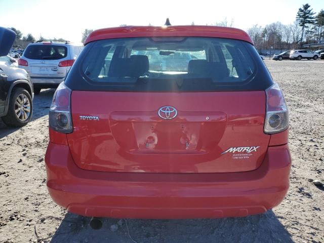 2T1KR32E88C713125 - 2008 TOYOTA COROLLA MA XR RED photo 6
