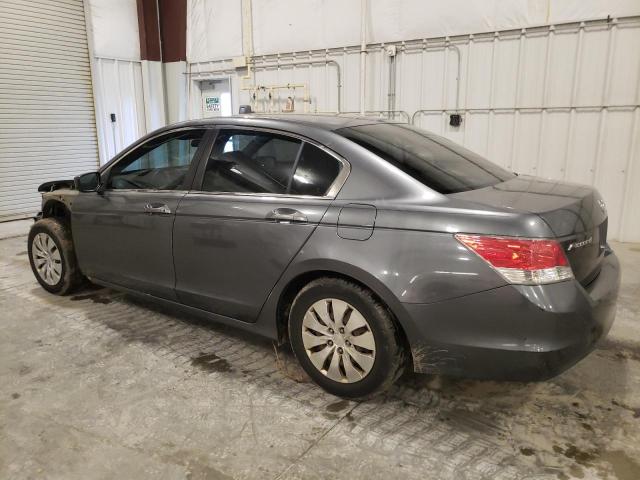 1HGCP2F32AA086530 - 2010 HONDA ACCORD LX GRAY photo 2