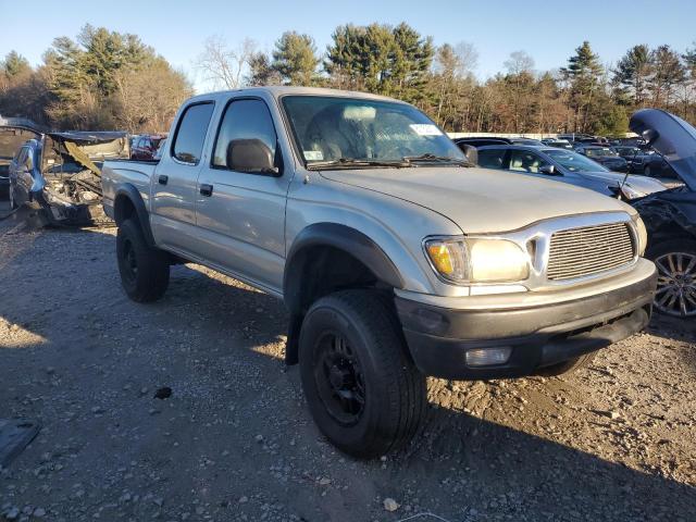 5TEGM92N02Z051436 - 2002 TOYOTA TACOMA DOUBLE CAB PRERUNNER SILVER photo 4