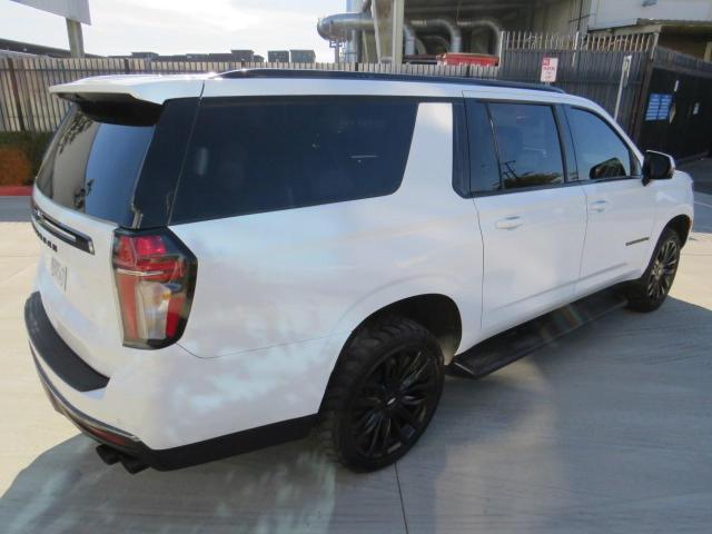 1GNSKDKD1NR200261 - 2022 CHEVROLET SUBURBAN K1500 Z71 WHITE photo 3