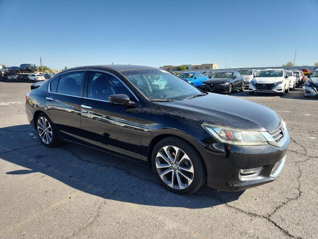 1HGCR2F59DA213550 - 2013 HONDA ACCORD SPORT BLACK photo 4