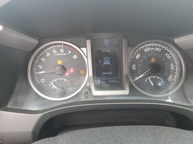 3TMAZ5CN1JM059541 - 2018 TOYOTA TACOMA DOUBLE CAB RED photo 9