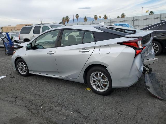 JTDKARFU1K3075764 - 2019 TOYOTA PRIUS SILVER photo 2