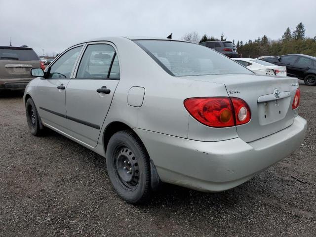 2T1BR32E23C774429 - 2003 TOYOTA COROLLA CE SILVER photo 2