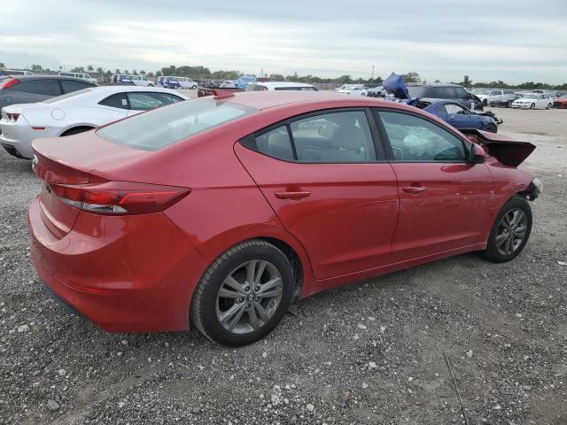 5NPD84LF4HH123459 - 2017 HYUNDAI ELANTRA SE RED photo 3