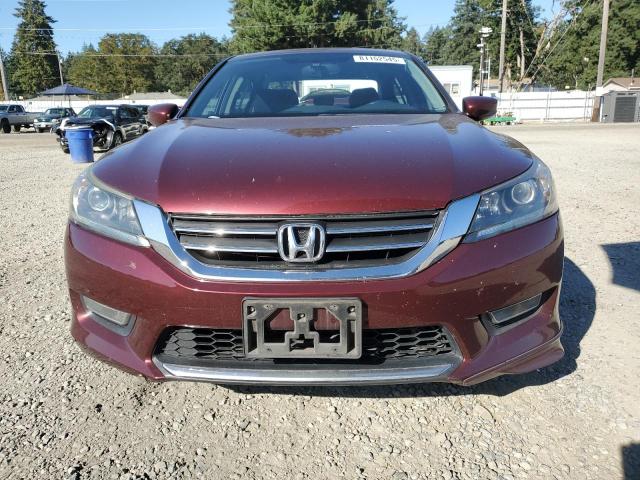 1HGCR2F56DA049710 - 2013 HONDA ACCORD SPORT MAROON photo 5