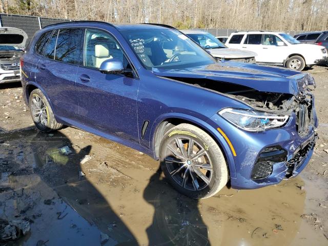 5UXCR6C04N9J94034 - 2022 BMW X5 XDRIVE40I BLUE photo 4