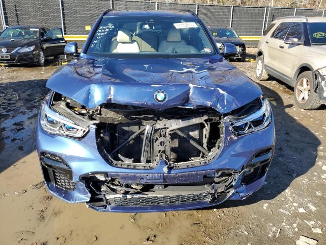 5UXCR6C04N9J94034 - 2022 BMW X5 XDRIVE40I BLUE photo 5