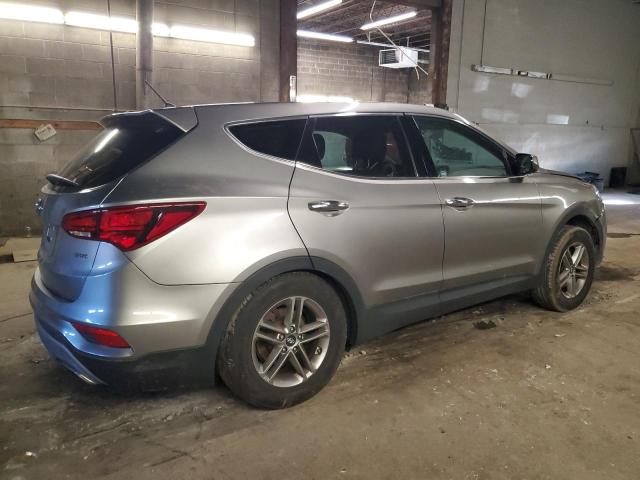 5XYZT3LB4JG542551 - 2018 HYUNDAI SANTA FE S GRAY photo 3