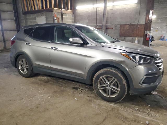 5XYZT3LB4JG542551 - 2018 HYUNDAI SANTA FE S GRAY photo 4