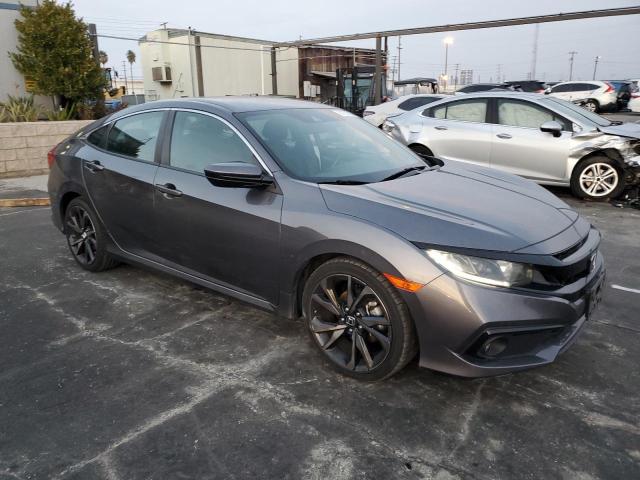 2HGFC2F81KH582491 - 2019 HONDA CIVIC SPORT GRAY photo 4