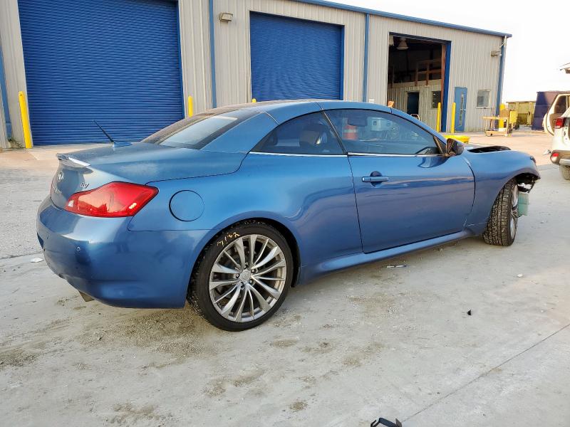 JN1CV6FE5AM351374 - 2010 INFINITI G37 BASE 蓝色 照片 3