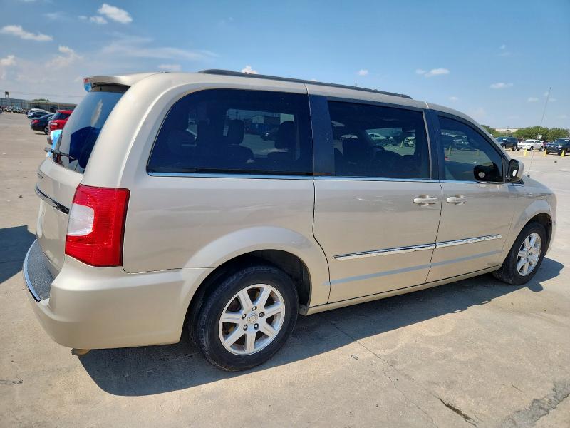 2C4RC1BG6CR289586 - 2012 CHRYSLER TOWN & COU TOURING بيج صورة 3