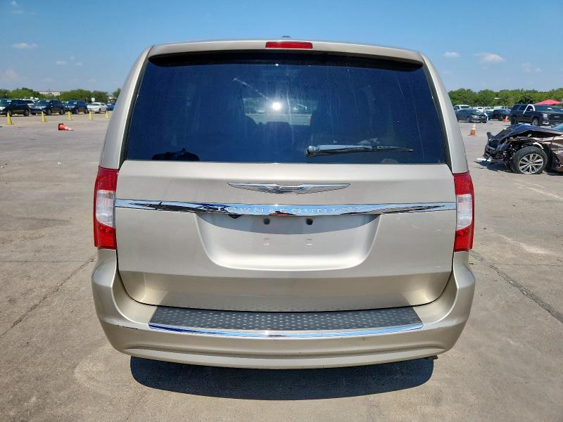 2C4RC1BG6CR289586 - 2012 CHRYSLER TOWN & COU TOURING بيج صورة 6