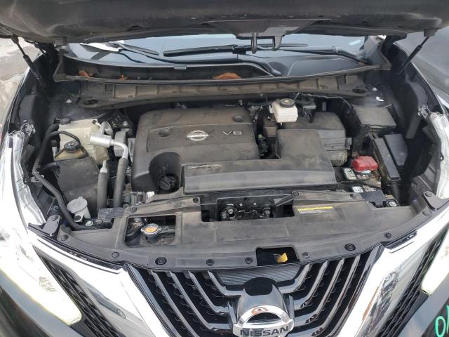 5N1AZ2MH2HN202404 - 2017 NISSAN MURANO S BLACK photo 12