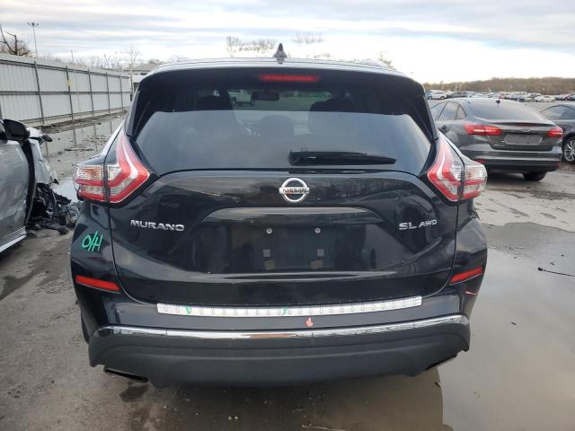 5N1AZ2MH2HN202404 - 2017 NISSAN MURANO S BLACK photo 6