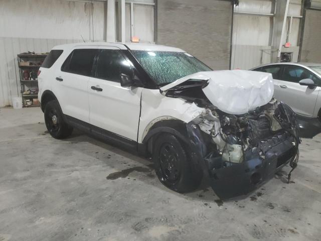 1FM5K8AR9EGB96140 - 2014 FORD EXPLORER POLICE INTERCEPTOR WHITE photo 4