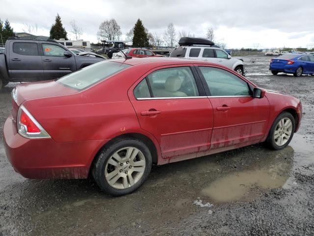 3FAHP081X7R182933 - 2007 FORD FUSION SEL RED photo 3