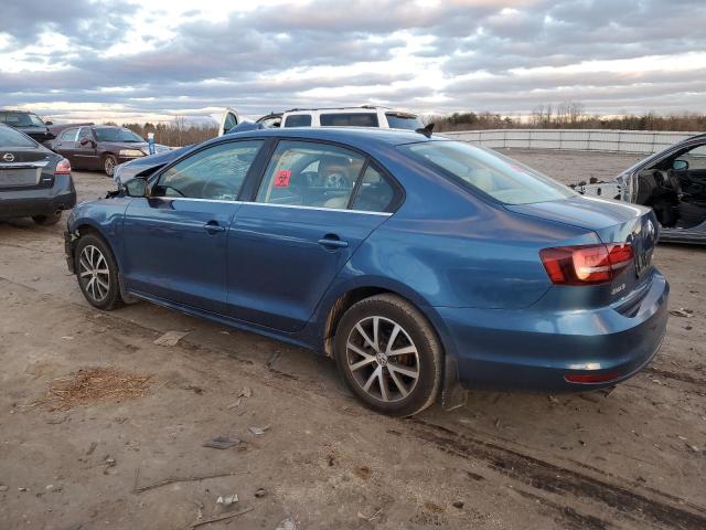 3VWDB7AJ1HM401655 - 2017 VOLKSWAGEN JETTA SE BLUE photo 2