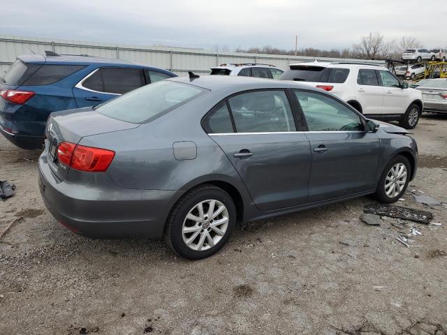 3VWDX7AJ5DM360037 - 2013 VOLKSWAGEN JETTA SE GRAY photo 3