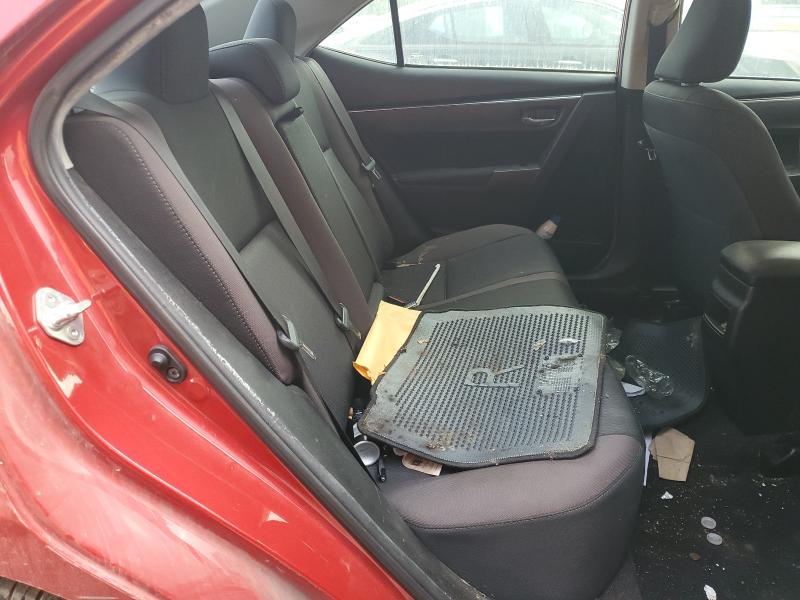 5YFBURHE6JP812041 - 2018 TOYOTA COROLLA L 红色 照片 10