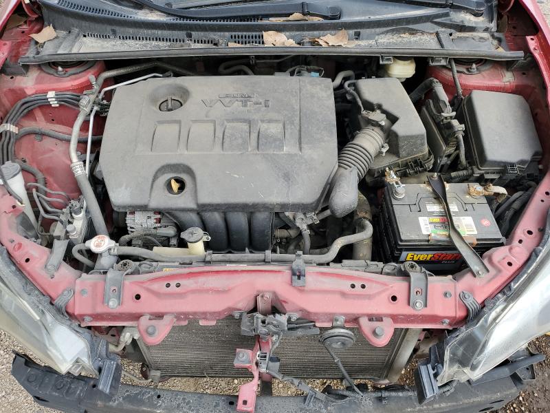 5YFBURHE6JP812041 - 2018 TOYOTA COROLLA L 红色 照片 11