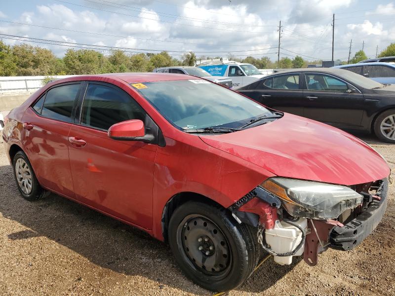 5YFBURHE6JP812041 - 2018 TOYOTA COROLLA L 红色 照片 4