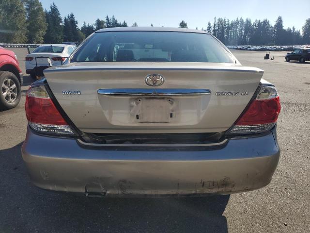 4T1BE32K75U558918 - 2005 TOYOTA CAMRY LE GOLD photo 6