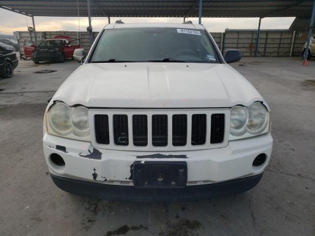 1J4GS48K46C174984 - 2006 JEEP GRND CHERO LAREDO WHITE photo 5